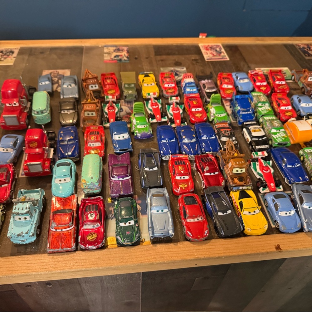 Disney Pixar Cars diecast lot 80+ cars